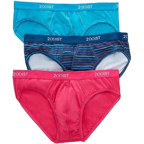2(X)IST Men's Micro Speed Dri No Show Brief 3-Pack