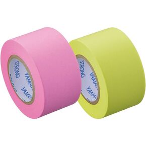 Yamato PRK-25H-LE Sticky Notes, Memoc Roll Tape, Strong Adhesive, Refill, 1.0 inches x 32.8 ft (25 mm x 10 m), Yellow