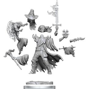 D&D Frameworks: Human Warlock Male - Unpainted and Unassembled