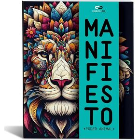 Mandala Coloring Book for Adults in Spanish, Manifiesto Poder Animal, for Relaxation and Stress Relief