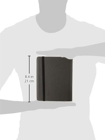 حافظة Ultra Pro Premium PRO-Binder (18 جيبًا)، رمادي in Saudi Arabia