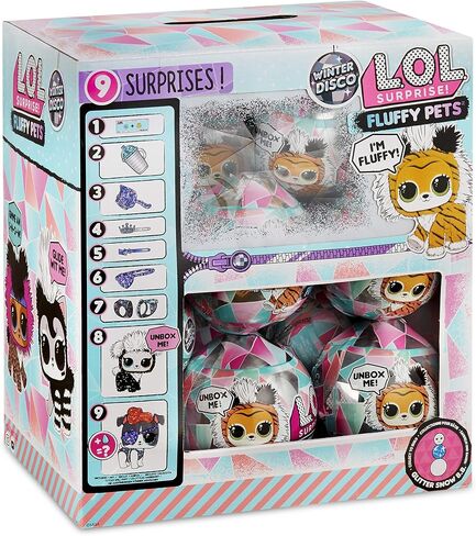 L.O.L. Surprise! Fluffy Pets Winter Disco Series with Removable Fur in Saudi Arabia