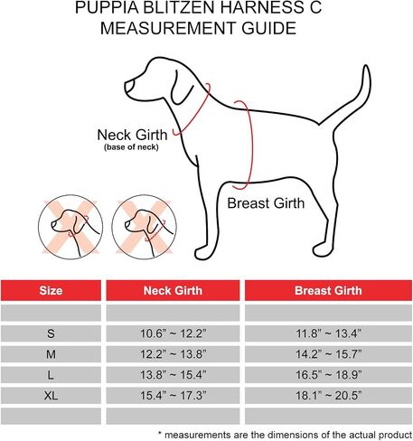 Puppia Blitzen Comfort Dog Harness Step-in Warm Winter Christmas Holiday Harness for Small and Medium Dog, Checkered Red, Medium in Saudi Arabia