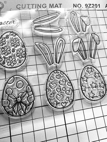 St. Patrick's Day Sentiment Clear Stamps for Card Making or Journaling Clover Leaf Have a Lucky Day Rubber Stamps for Gift Tags Scrapbooking Photo Album and Other Paper Crafts Deco in Saudi Arabia