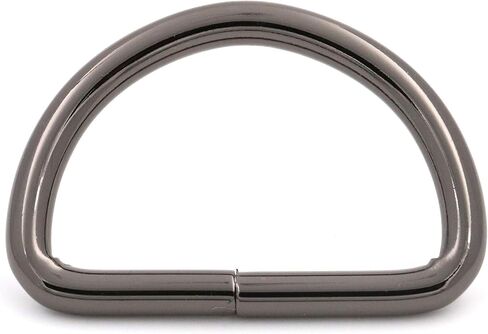 Wuuycoky 1.25" Inner Diameter D Rings Buckles D-ring Non-welded For Webbing Strapping Color Optional in Saudi Arabia