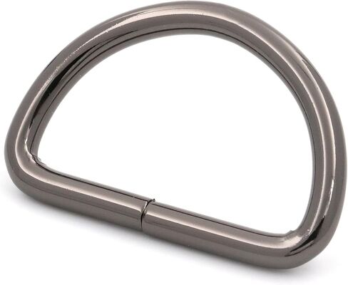 Wuuycoky 1.25" Inner Diameter D Rings Buckles D-ring Non-welded For Webbing Strapping Color Optional in Saudi Arabia