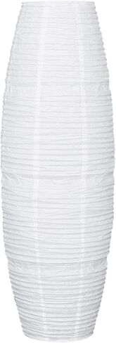 FERCAISH Rice Paper Floor Lamp Shade, Foldable and Minimalist style Paper Lamps Classic Modern Paper Floor Light Bulb Cage Guard for Living Room Bedroom Décor in Saudi Arabia