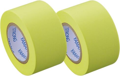 Yamato PRK-25H-LE Sticky Notes, Memoc Roll Tape, Strong Adhesive, Refill, 1.0 inches x 32.8 ft (25 mm x 10 m), Yellow in Kuwait