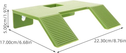 Kisangel Turtle Basking Platform Turtle Terrace Tortoise Climbing Platform Plastic Bask Resting for Aquarium Tank Habitat Equipment in Saudi Arabia