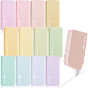 Mr. Pen- Aesthetic Correction Tape, 0.2" x 236", 12 pcs, Pastel Colors, Cute White Out Tape Correction Tape, Aesthetic White Out Correction Tape, Whiteout Correction Tape, Cute Correction Tape