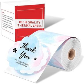 ملصق M110 Color Flower M220، ملصقات دائرية مقاس 1.96 بوصة Memoking M200، متوافقة مع طابعة Phomemo M110 M220 M200 M120 M221 ملصقات دائرية، لتصميم شعار DIY - متدرج، 140 قطعة in Kuwait