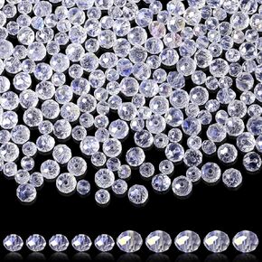 1000Pcs Glass Crystal Beads for Jewelry Making Bracelets Necklace Rondelle Shape Decoration DIY Craft Earring Loose Gemstones Decor Assorted Suncatcher Beads 6mm 8mm Fresh Color