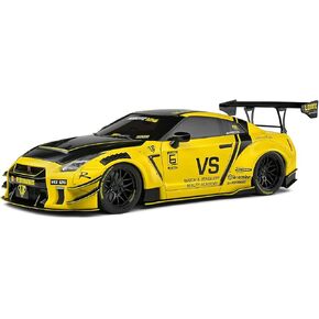 Solido 1:18 Nissan GT-R (R35) W/Liberty Walk Body KIT 2.0 Yellow 2020