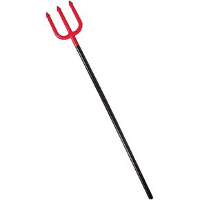 Kangaroo Devil Pitchfork، ملحقات أزياء الهالوين الشيطانية، شوكة حمراء ومقبض أسود، إكسسوارات أزياء الشيطان، دعامة شوكة عملاقة، طاقم عمل الشيطان للأطفال، إكسسوارات الشيطان للرجال، إكسسوارات الشيطان للأطفال in Kuwait