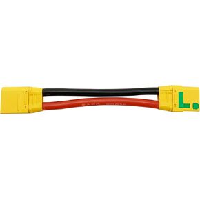 XT90-S Anti-Spark Female to XT90 Male Plug Extension Cable Lead 10CM 8AWG Silicone Wire for RC Lipo Battery FPV Racing Drone Aircraft Model