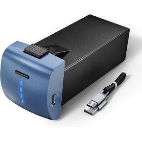 V11MINI Drone Battery Replacement, Spare Drone Battery - 7.6V 2100mAh Lithium Ion Battery with Micro USB Cable