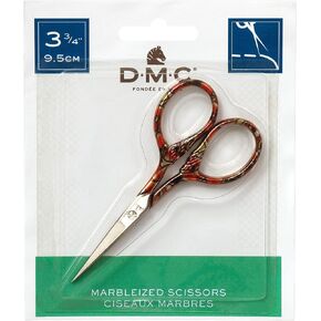 DMC 6128/3 مقص رخامي، 3-3/4 بوصة، نحاسي ذهبي