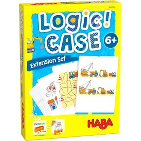 مجموعة ملحقات HABA LogiCASE - Baustelle: 77 x kunterbunter Rätselspaß für 1 Spieler