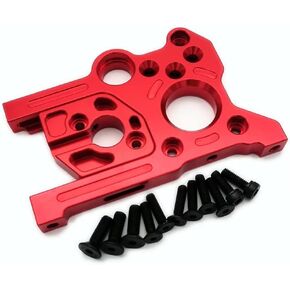 Aluminum Motor Mount Motor Plate for Arrma 1/5 Kraton 8S Outcast 8S ARA320482 + ARA320483 Red