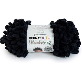 Bernat Alize Blanket-EZ Yarn, Black