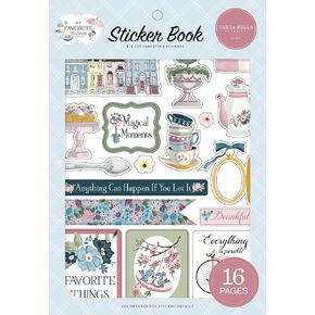 Carta Bella Sticker Book-My Favorite Things, Multicolor