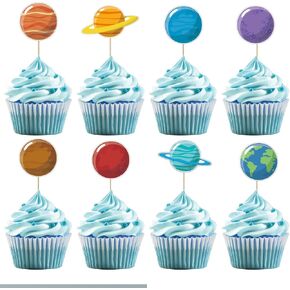 32 Pack Pink Baby Shower Cupcake Toppers Elephant Theme Birthday Party Supplies Picks Elephant Theme Baby Shower Cupcake Decor Picks Gender Reveal Decorations for Baby Birthday Party Girls