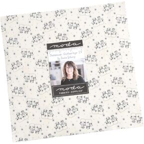 Snowman Gatherings IV Layer Cake®, 42-10" Precut Fabric Quilt Squares by Primitive Gatherings
