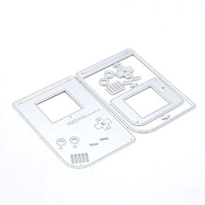 KSCRAFT Retro Game Boy Player Shaker Metal Cutting Dies Stencils for DIY Scrapbooking/Photo Album Decorative Embossing DIY Paper Cards