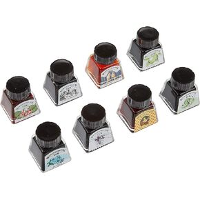 Winsor & Newton Drawing Ink, 14ml, 8 Colors Set
