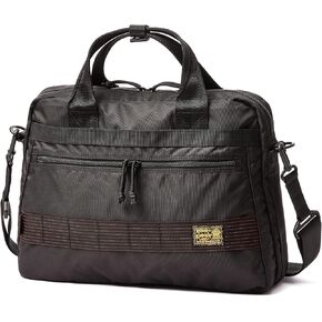 Rough Enough 16 Inch Laptop Bag Tablet Carrying Case Briefcase for Travel Business with Accessory Pocket Shoulder Handle Cordura Black