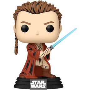 Funko Pop! Star Wars Obi-Wan Kenobi Retro Vinyl Bobblehead Figure, 4.05 inches, The Phantom Menace 25th Anniversary