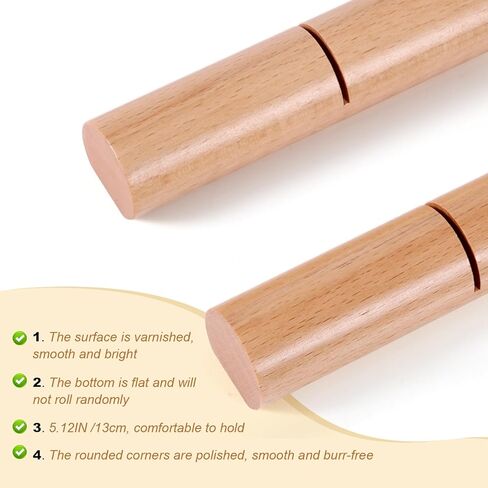 2pcs Tightening Knot Grippers, Knot Grippers Tool for Silicone Beads Tightening Knots Puller Wood Gripper for Beads Wristlets Keychains Bracelets in Kuwait