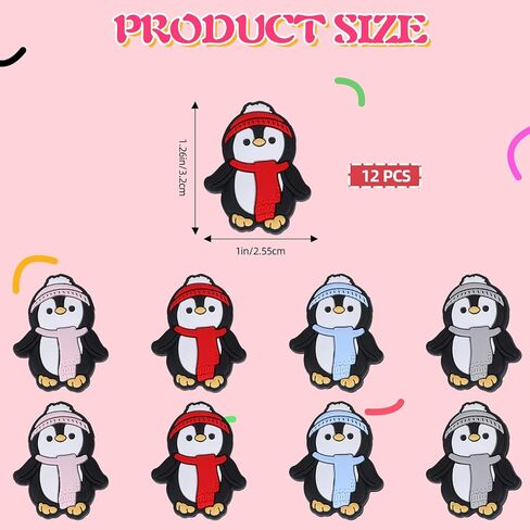 20 Piece Snowflake Silicone Beads Silicone Shaped Beads Silicone Focal Beads for Pens Bulk Beads Used for DIY to Make Various Handicrafts, Beaded Pen, Beaded Phone Straps Etc(Snowflake) in Saudi Arabia
