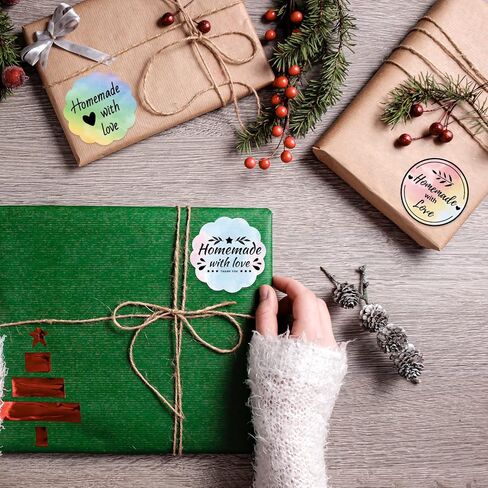 ملصق M110 Color Flower M220، ملصقات دائرية مقاس 1.96 بوصة Memoking M200، متوافقة مع طابعة Phomemo M110 M220 M200 M120 M221 ملصقات دائرية، لتصميم شعار DIY - متدرج، 140 قطعة in Kuwait