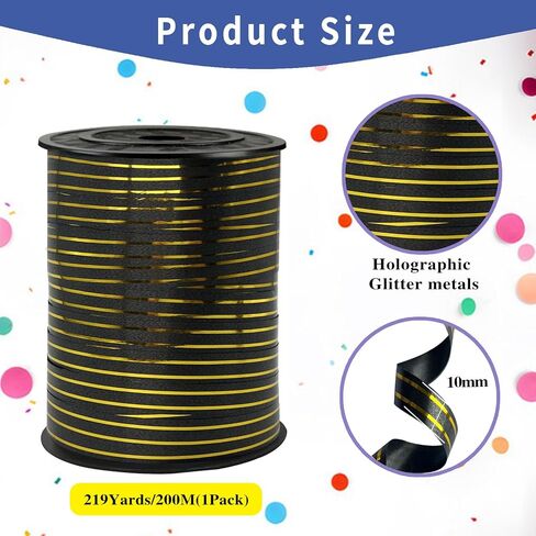 500 Yards Pink Shiny Curling Ribbon, Curly Laser Ribbon for Wedding, Birthday, Christmas Crafts Wrap in Saudi Arabia