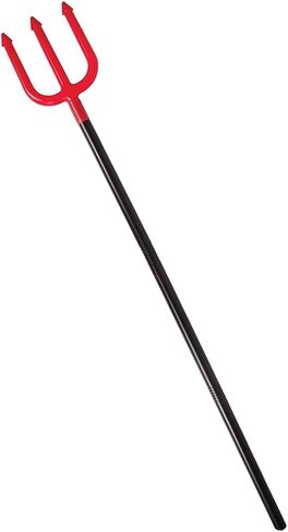 Kangaroo Devil Pitchfork، ملحقات أزياء الهالوين الشيطانية، شوكة حمراء ومقبض أسود، إكسسوارات أزياء الشيطان، دعامة شوكة عملاقة، طاقم عمل الشيطان للأطفال، إكسسوارات الشيطان للرجال، إكسسوارات الشيطان للأطفال in Kuwait