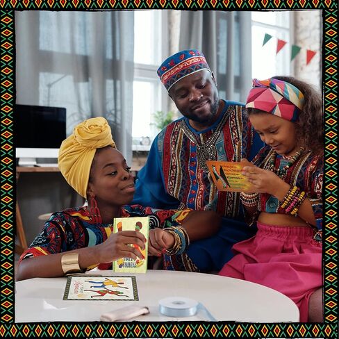 Sabary 12 Pcs Kwanzaa Greeting Card African American Annual Celebration Card with 12 White Envelopes Holiday Candle Kwanzaa Cards for African American, 5 x 7 Inches in Kuwait