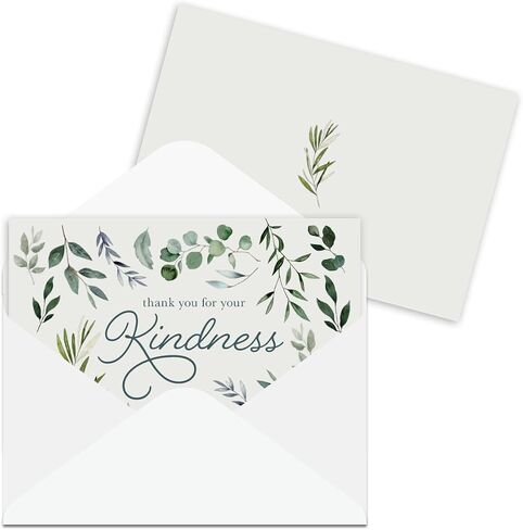 Deluxe Floral Birthday Cards Set - Bulk Assortment with Kraft Envelopes & Round Stickers, Perfect for Women, Baby Showers, Thank You Notes, and Gift Messages - Vibrant Flower Designs on Quality Paper. in Kuwait