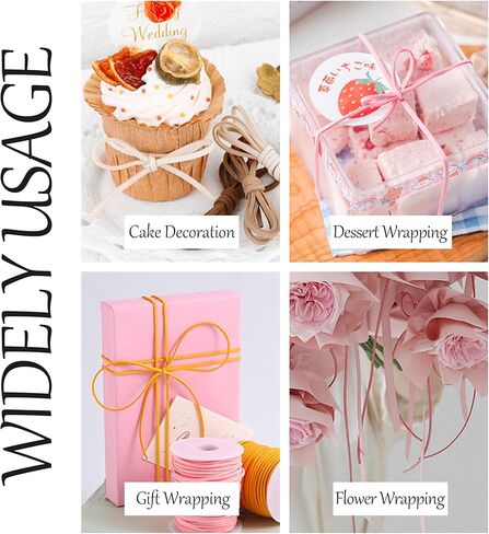 سلك جلدي، سلسلة من الجلد الصناعي 3 مم، أشرطة جلدية مسطحة من جلد الغزال ودانتيل جلدي رفيع للأساور والقلائد وصناعة المجوهرات والحرف الفنية وتغليف الهدايا (50 ياردة) (بني فاتح-قطعة واحدة) in Kuwait