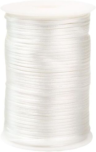 100m 1.5mm Nylon Beading Thread Spool Friendship Bracelet String Bracelet Making Cord Jewelry Making Cording Satin Necklace Cord in Saudi Arabia