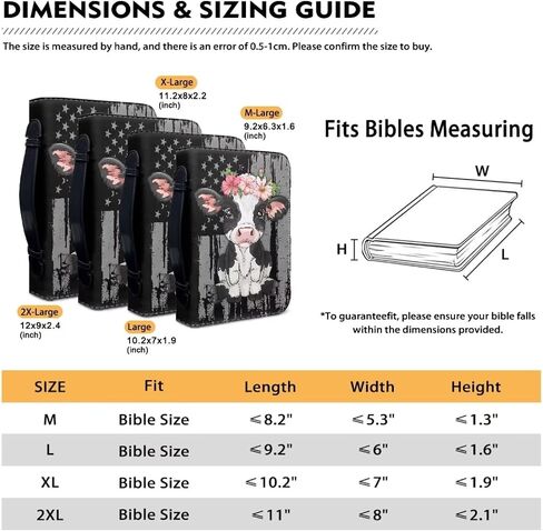 Cherry Blossom Hummingbird Printed Bible Case Covers PU Leather Bible Carrying Holder Bag with Handle and Zipper Pocket Bible Cover, XL in Saudi Arabia