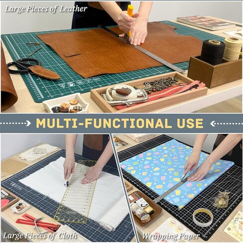 iMAT Flip Cutting Mat Note A1 (Inch Version), 24 x 36 in (60 x 90 cm), Foldable, Ideal for Crafts, Paper Cutting, Large Leather and Cloth Projects, Sketching, Drawing (Ash Grey) in Saudi Arabia