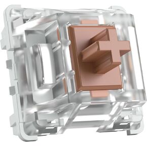 GLORIOUS Kailh Box Brown Mechanical Keyboard Switches: Reliable Dustproof 120-Pack - Perfect for Precise Typing and Moderate Gaming