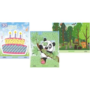 Ortopad® Kids Reward Poster Pack, Includes 3 Posters, Forest, Panda and Birthday