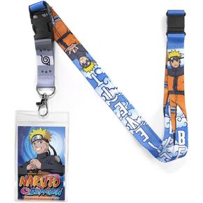 Ata-Boy Naruto Lanyard Badge Holder, Naruto Anime Lanyards for ID Badges - Naruto Gifts & Merchandise…