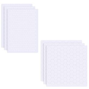 TIESOME 6 Sheets Foam Adhesive Squares, 990 PCS 2 Sizes Double Sided Self Adhesive Dots 3D Pop Foam Mount Precut Squares Strips Foam Tape for Crafts Scrapbook Supplies Office Accessories(Square)