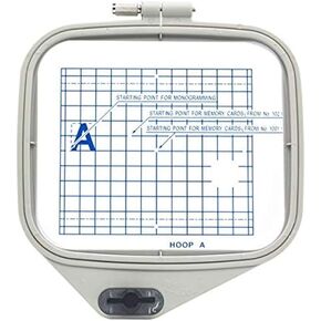 Sew Tech Embroidery Hoop A for Janome MC 350E 300E 9500 9700 10000 10001 Memory Craft Bernina DECO330 340 Elna 820 8200 8300 8600 etc. (4.3×5"/110×126mm)