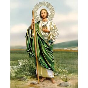 مجموعات الطلاء الماسي JFYHAB Christ، مجموعة فنية ماسية يسوع للبالغين، مثقاب دائري كامل، طلاء بالماس كهدية، ديكور حائط 12×16 بوصة in Kuwait