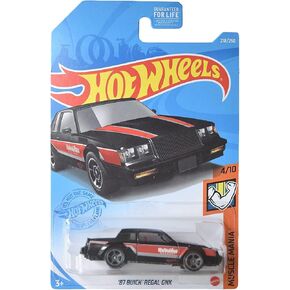 Hot Wheels '87 Buick Regal GNX - Muscle Mania 4/10 - black 218/250