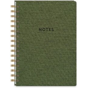 Punch Studio Molly & Rex Mixed Media Teal Spiral Journal (38282)